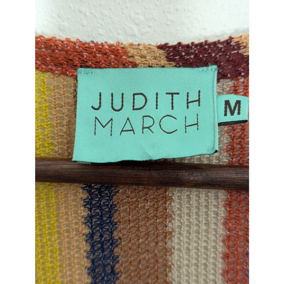 Judith March Open Cardigan Women’s Medium Kimono Duster Festival Bohemian - Picture 5 of 6